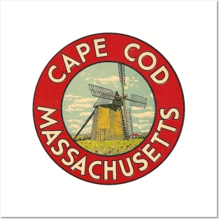 Cape Cod Massachusetts Vintage Posters and Art